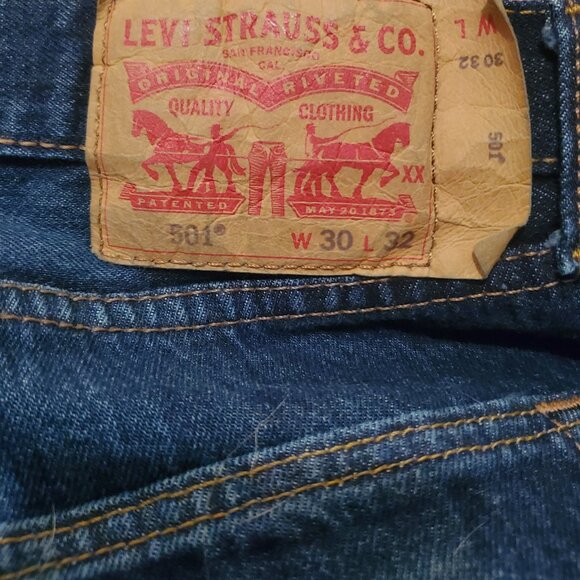 Levi's 501 jeans 30 x 32 - Picture 3 of 3